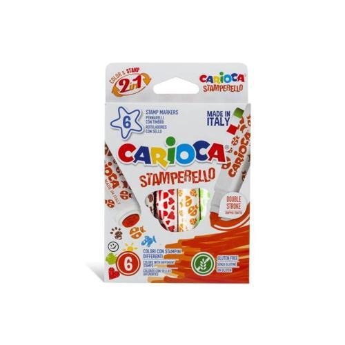 Stamperello Mühürlü Keçeli Boya Kalemi 6 Renk