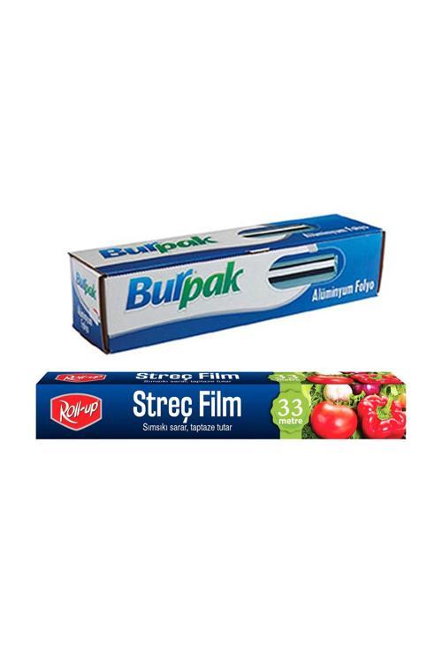 Alüminyum Folyo Ve Streç Film 2 Parça Ekonomik Mutfak Seti 2