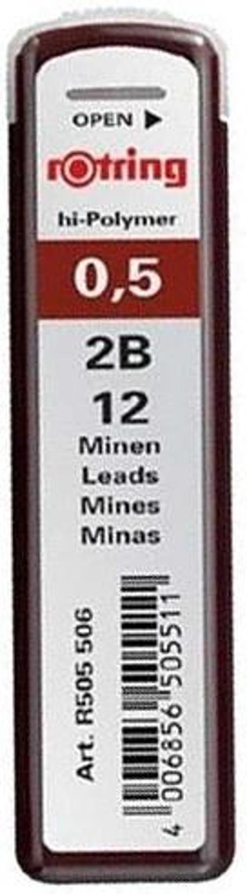 Tikky Hi-Polymer Kurşun Kalem Ucu 0.5 mm (2B)