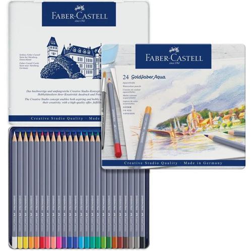 Goldfaber Aquarell Boya Kalemi Seti 24 Renk