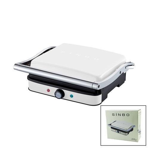 BEYAZ IZGARA VE TOST MAKİNESİ AYARLANABİLİR ISI 180 DERECE AÇILABİLİR ÜST GÖVDE SSM-2571 (5250)