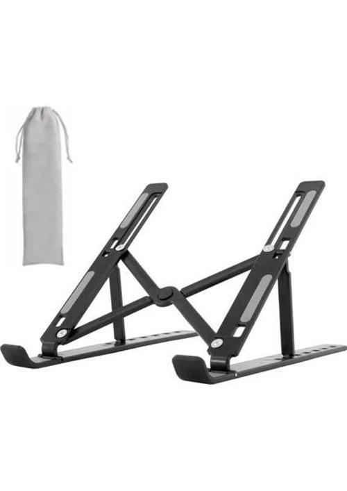 FRISBY FNC-5155st 10-15.6 (Kılıf Hediyeli) Katlabilir Aliminyum Döküm Notebook Standı