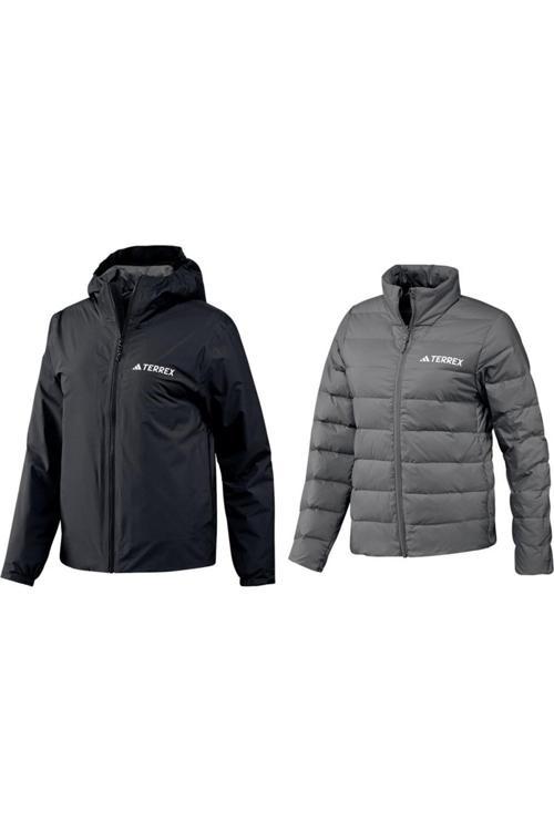 Kadın Siyah Mont W Mt Ess 3In1 D Kb2144