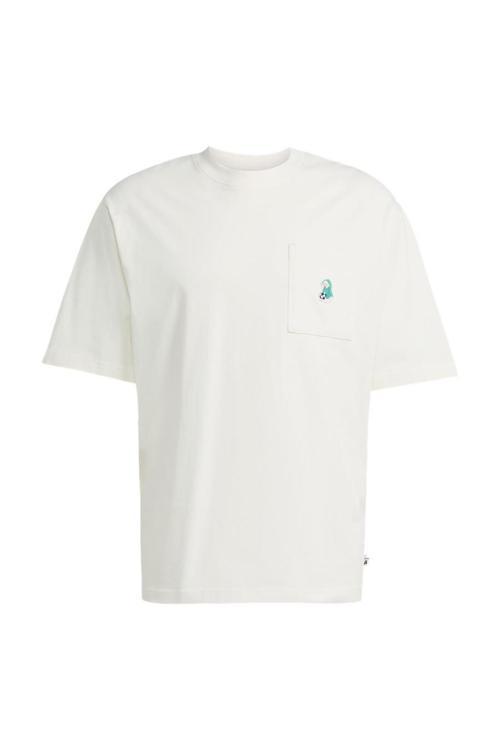 Erkek Beyaz T-Shirt M Dog Ftball T Jl9234