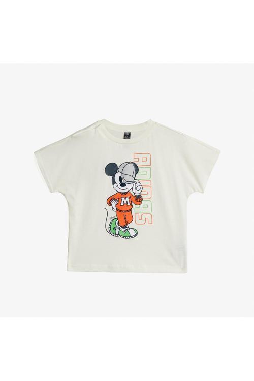 Disney Mickey Mouse Çocuk Beyaz T-Shirt
