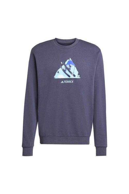 Erkek Mavi Sweatshirt Snow Crew Ke2318