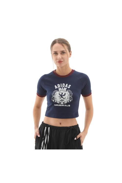 Jw6033-K Grfx Tee Kadın T-Shirt Mavi