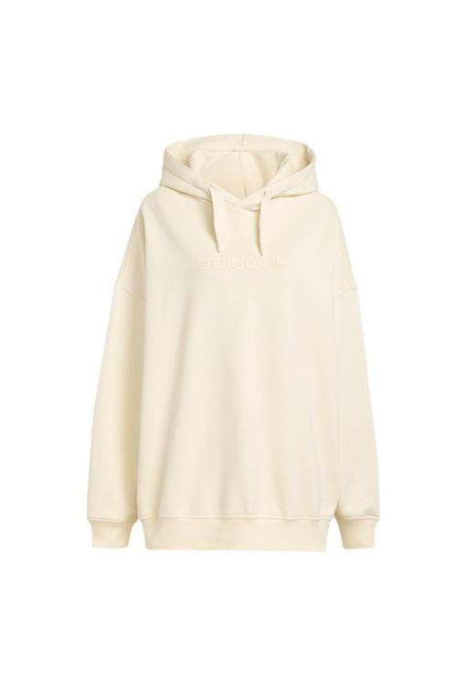 Kadın Beyaz Sweatshirt Ess Lın Hoodıe Jx5495