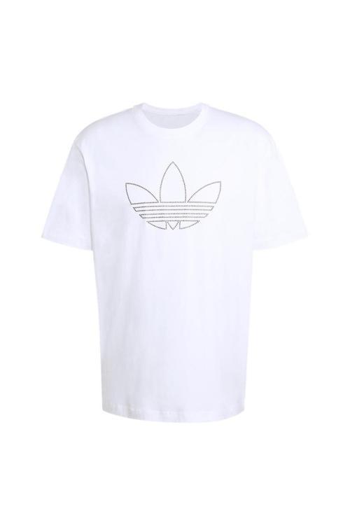 Erkek Beyaz T-Shirt Studded Tee Jy2805