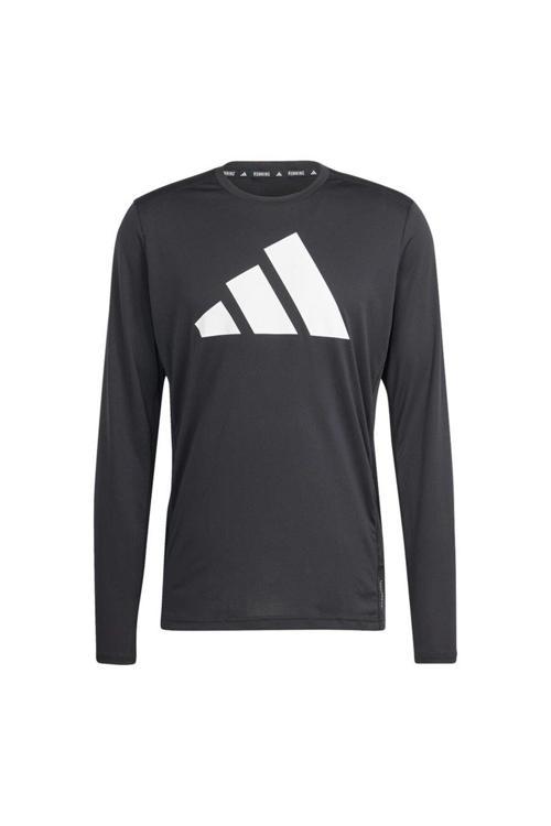 Erkek Siyah Sweatshirt Run It Ls Il7231