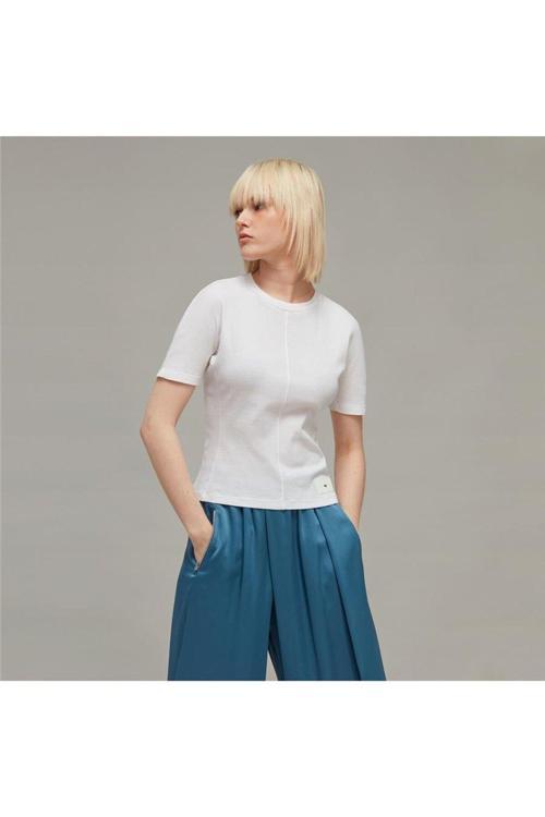 Fıtted Ss Tee Kadın T-Shirt Hy1403