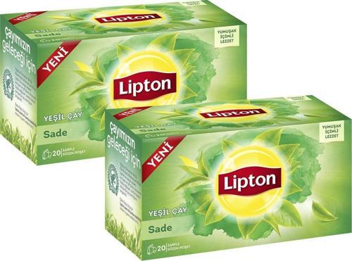 Yeşil Çay Sade Bitki Çayı 2'li Paket