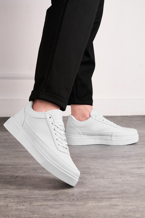 Günlük Siyah Beyaz Erkek Sneaker Ayakkabı