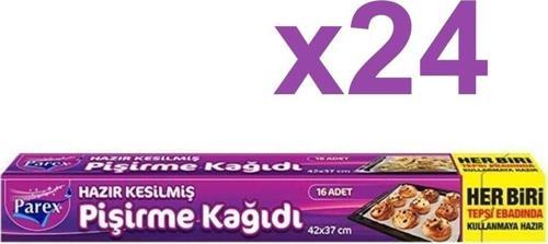 16'Lı Hazır Kesilmiş Pişirme Kağıdı X24 Adet