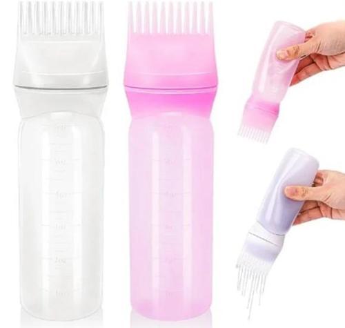 Taraklı Saç Boyama ve Bakım Yağı Uygulama Şişesi (4490)