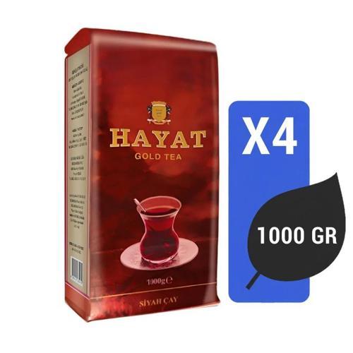 Hayat Gold Tea 1000 Gr X 4 Adet
