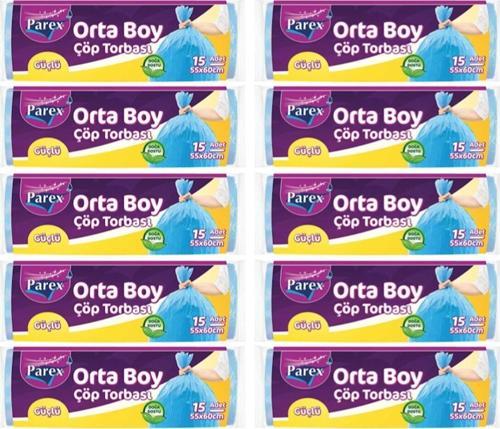 Güçlü Çöp Torbası Orta Boy 10'lu Paket
