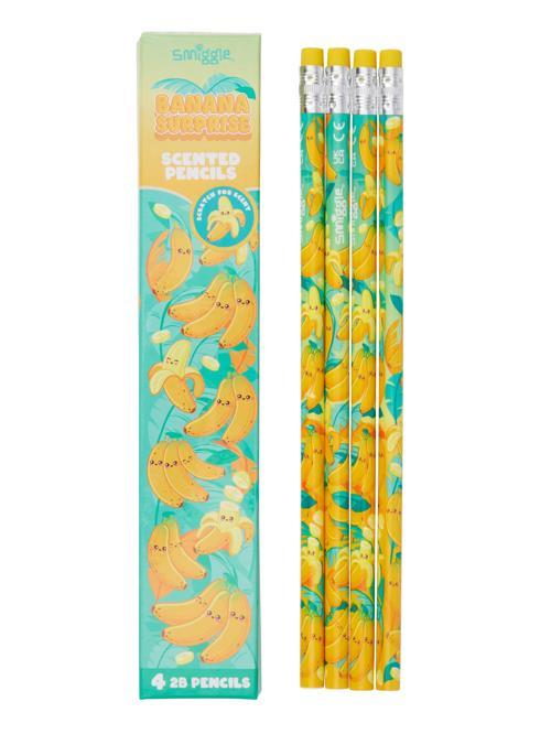 - Kokulu 4lü Kurşun Kalem Seti