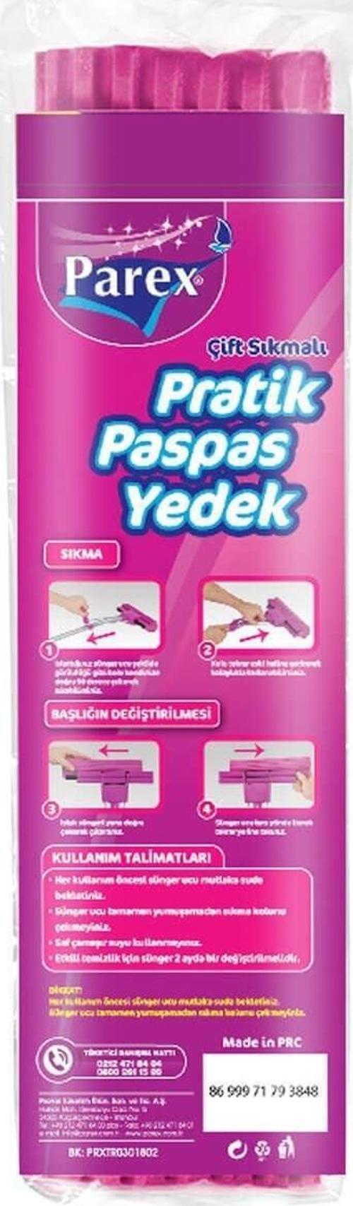 Pratik Paspas Çift Sıkmalı Yedek