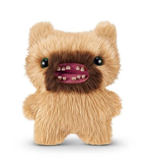 Kıllı Süper Yumuşak ZURU Fuggler Hairy Fuggs Peluş Oyuncak Screech Beard Blonde 22cm