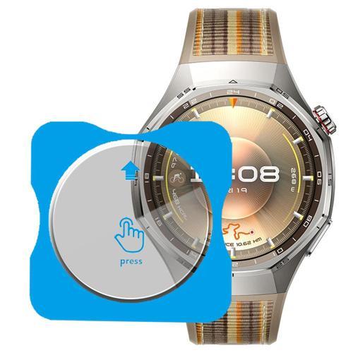 Huawei Watch GT6 Pro 46mm Uyumlu Kolay Takılabilir Takma Aparatlı Temperli Cam Ekran Koruyucu