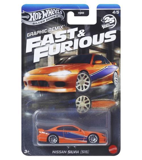 - Fast & Furious Nissan Silvia (S15) (1/64) Graphic Remix 4/5 2025 Case