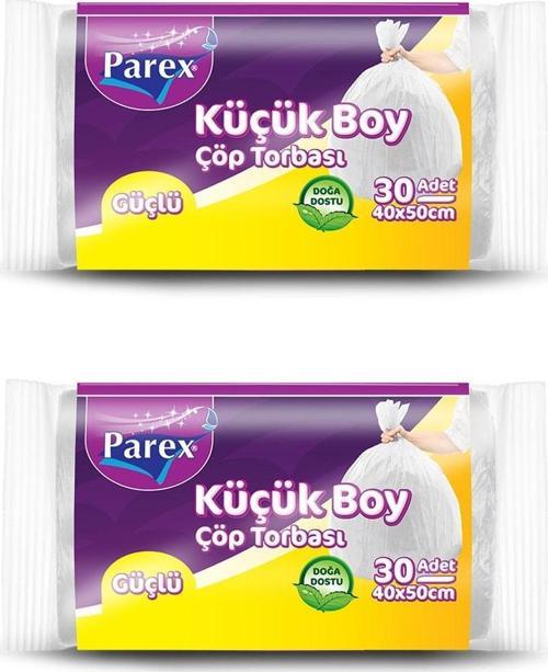 Güçlü Mini Çöp Torbası Küçük Boy 2 Paket