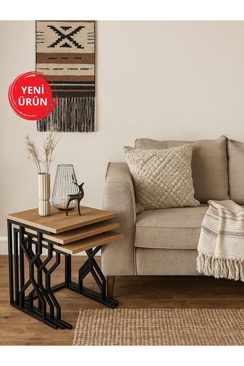 Nanette 3 lü Zigon Sehpa