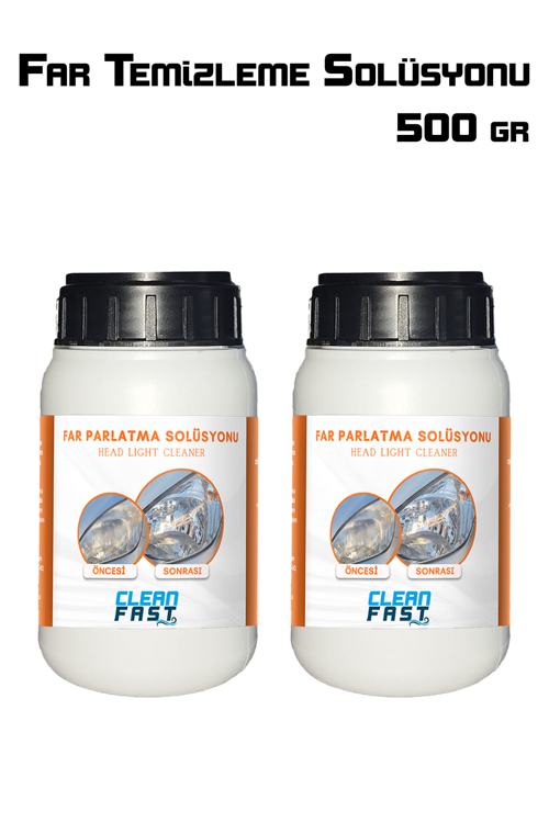 Yeni Nesil Premium Buharlı Far Temizleme Sıvısı Ve Parlatma Solüsyonu Kloroform Uyumlu 500 gr