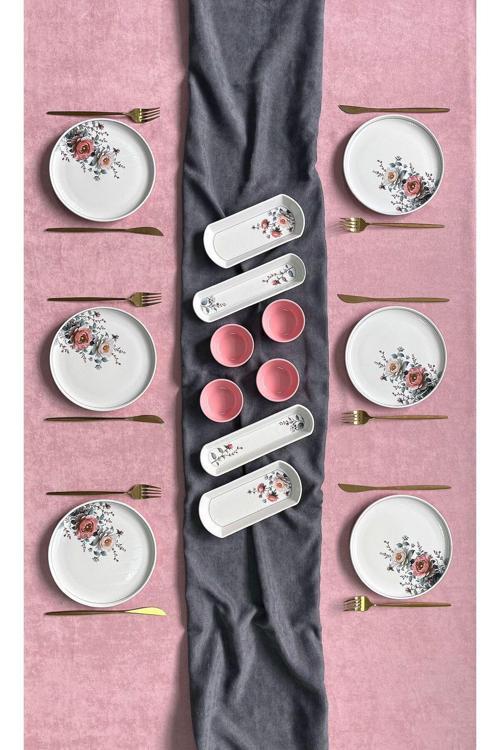 Garden Model 6 Kişilik 14 Parça Kahvaltı Takımı