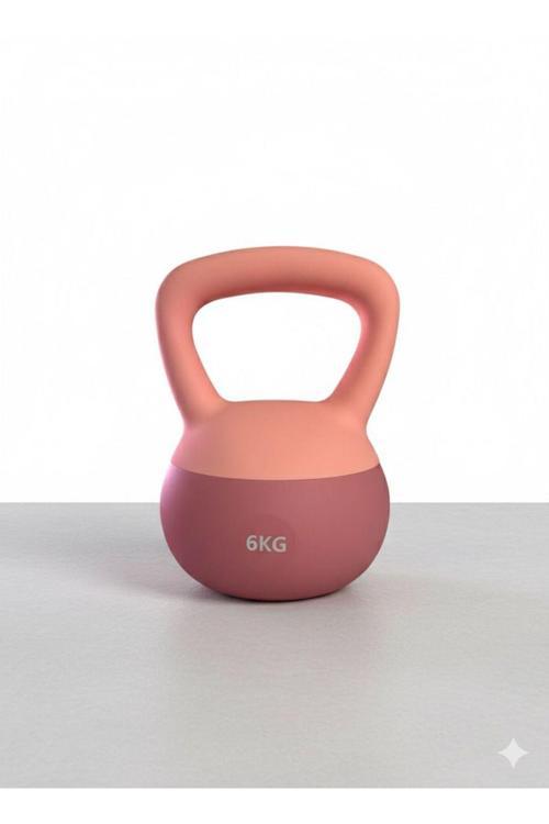 6 Kg Soft Kettlebell - Yumuşak Tabanlı, Darbeye Dayanıklı, Sessiz Kullanım