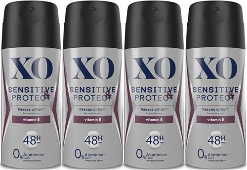 Deodorant 150ML Men-Erkek Sensitive & Protect (4 Lü Set)