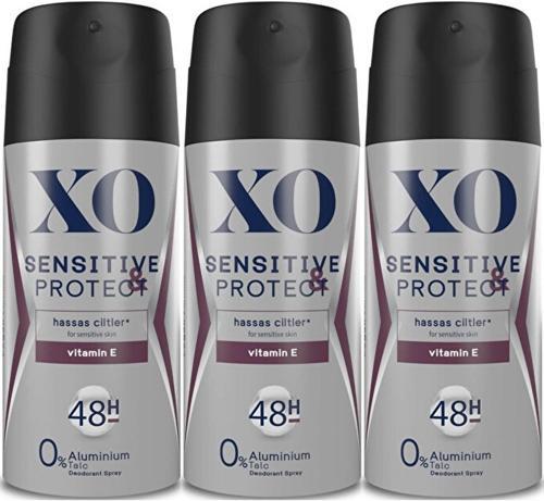 Deodorant 150ML Men-Erkek Sensitive & Protect (3 Lü Set)