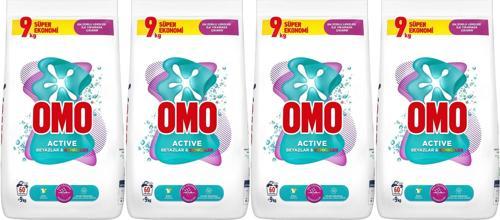 Matik Toz Çamaşır Deterjanı 36KG Beyazlar ve Renkliler (240 Yıkama) (4PK*9KG)