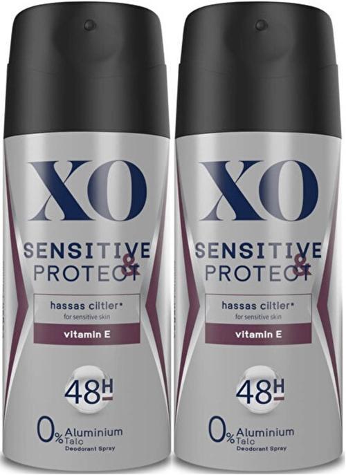 Deodorant 150ML Men-Erkek Sensitive & Protect (2 Li Set)