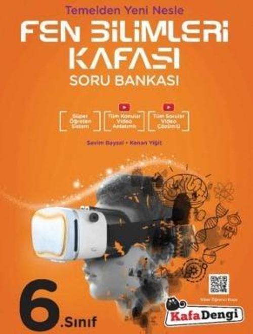Kafa Dengi 6.Sınıf Fen Bilimleri Kafası Soru Bankası
