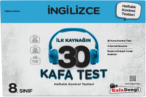 Kafa Dengi 8. Sınıf İngilizce 30 Kafa Test