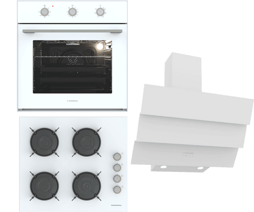 Ankastre Set (BO O6435C W + BH P6144C W + CH S6532C WW)