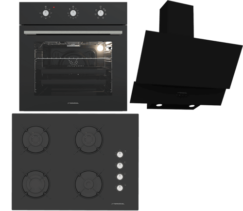 Ankastre Set (BO O6435C B + BH P7144C B + CH C6532C BB)