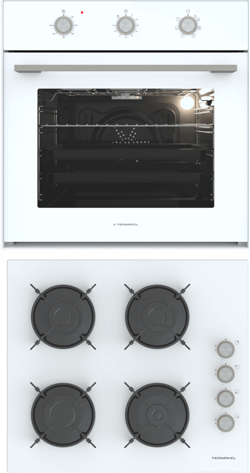 Ankastre Set (BO O6435C W + BH P6144C W)