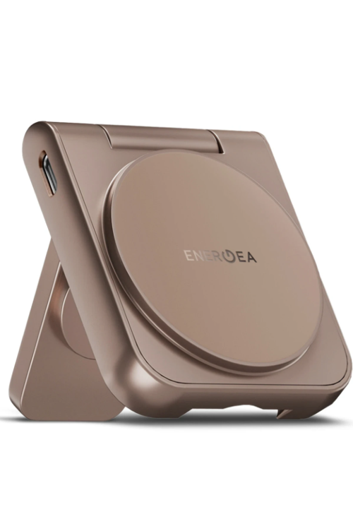 MagDuo 2in1 Katlanabilir 15W Telefon ve 2.5W Saat Masaüstü Hızlı Şarj Standı - Gold