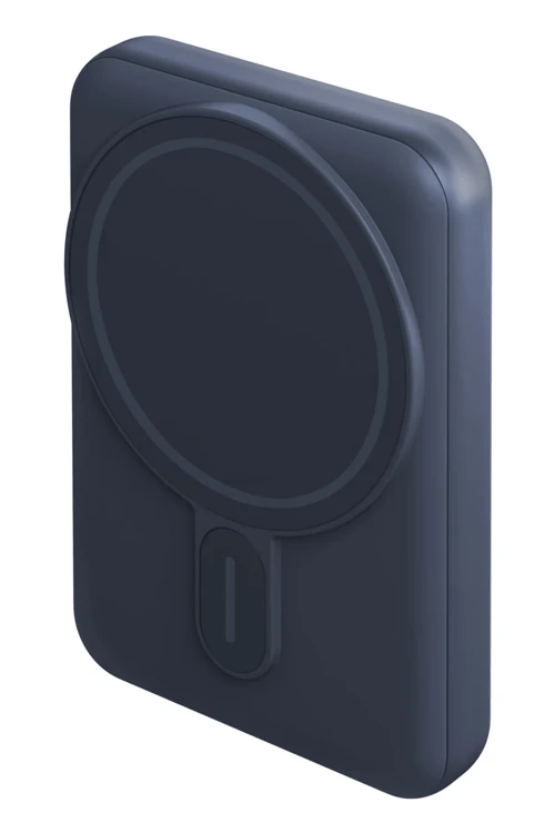 MagPac Mini 10.000 mAh 20W Type-C 15W Kablosuz Şarj - Stant Özellikli Magsafe Powerbank - Lacivert