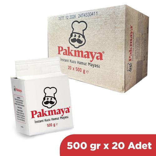 Instant Kuru Hamur Mayası 500 gr x 20 Adet (1 Koli)