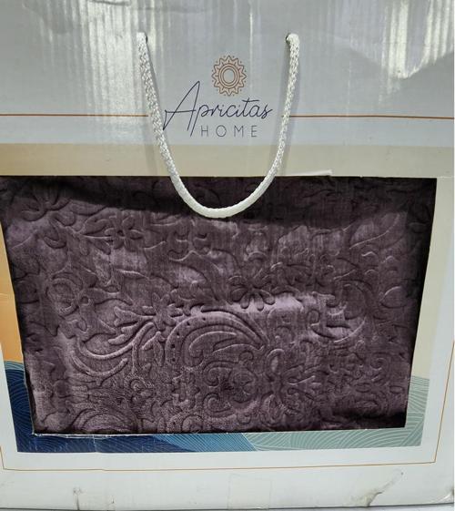 ELEGANT EMBOSS ÇİFT KİŞİLİK İSPANYOL BATTANİYE KÜLMORU