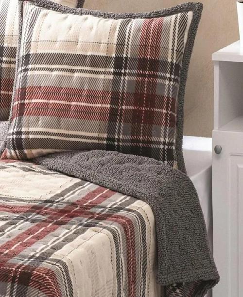 ÇİFT KİŞİLİK YATAK ÖRTÜSÜ SETİ ALLDAY DUREAU GRİ