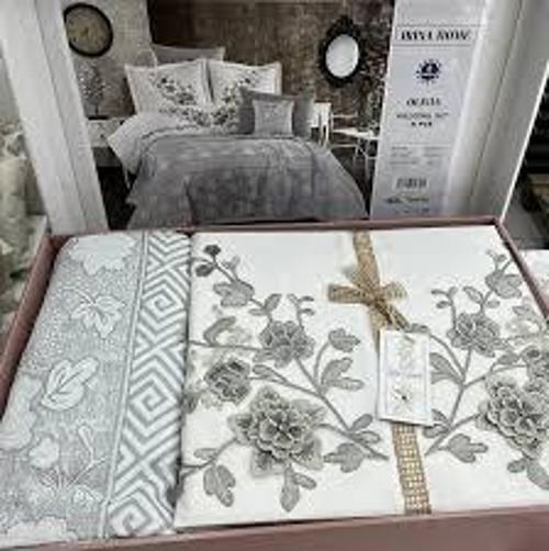 İRİNA OLİVİA WEDDİNG SET 8 PARÇA GRİ