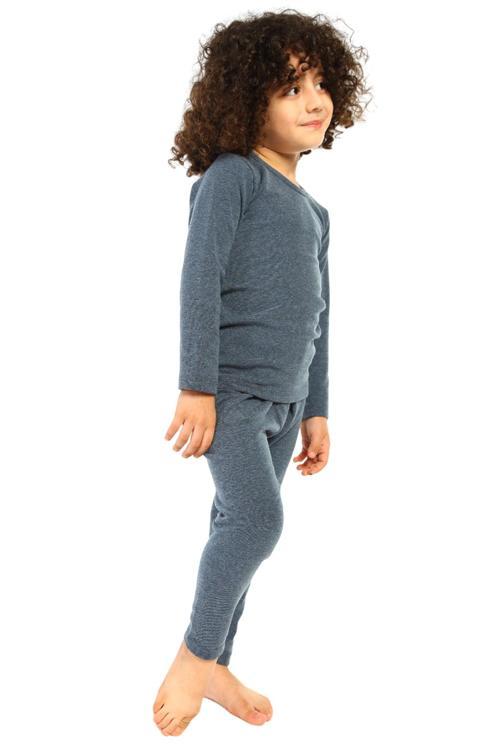 Erkek Çocuk Termal Pamuklu Esnek Renkli İçlik Takım 8390