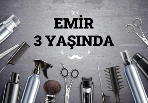 Kuaför Temalı Doğum Günü Afişi - 50x70 Cm