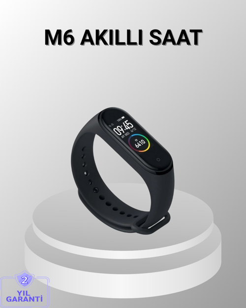 Akıllı Bileklik – Adım Sayar, Kalp Atış Ölçer, Uyku Takipli ve Suya Dayanıklı