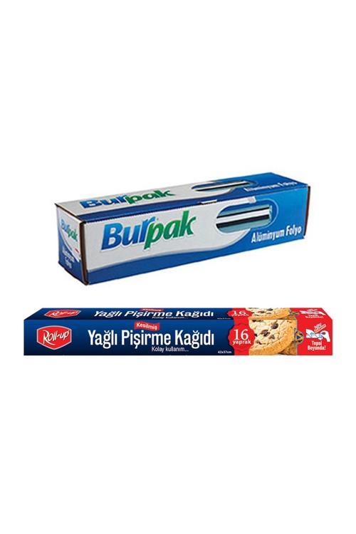 Alüminyum Folyo Ve Pişirme Kağıdı 2 Parça Ekonomik Mutfak Seti 4